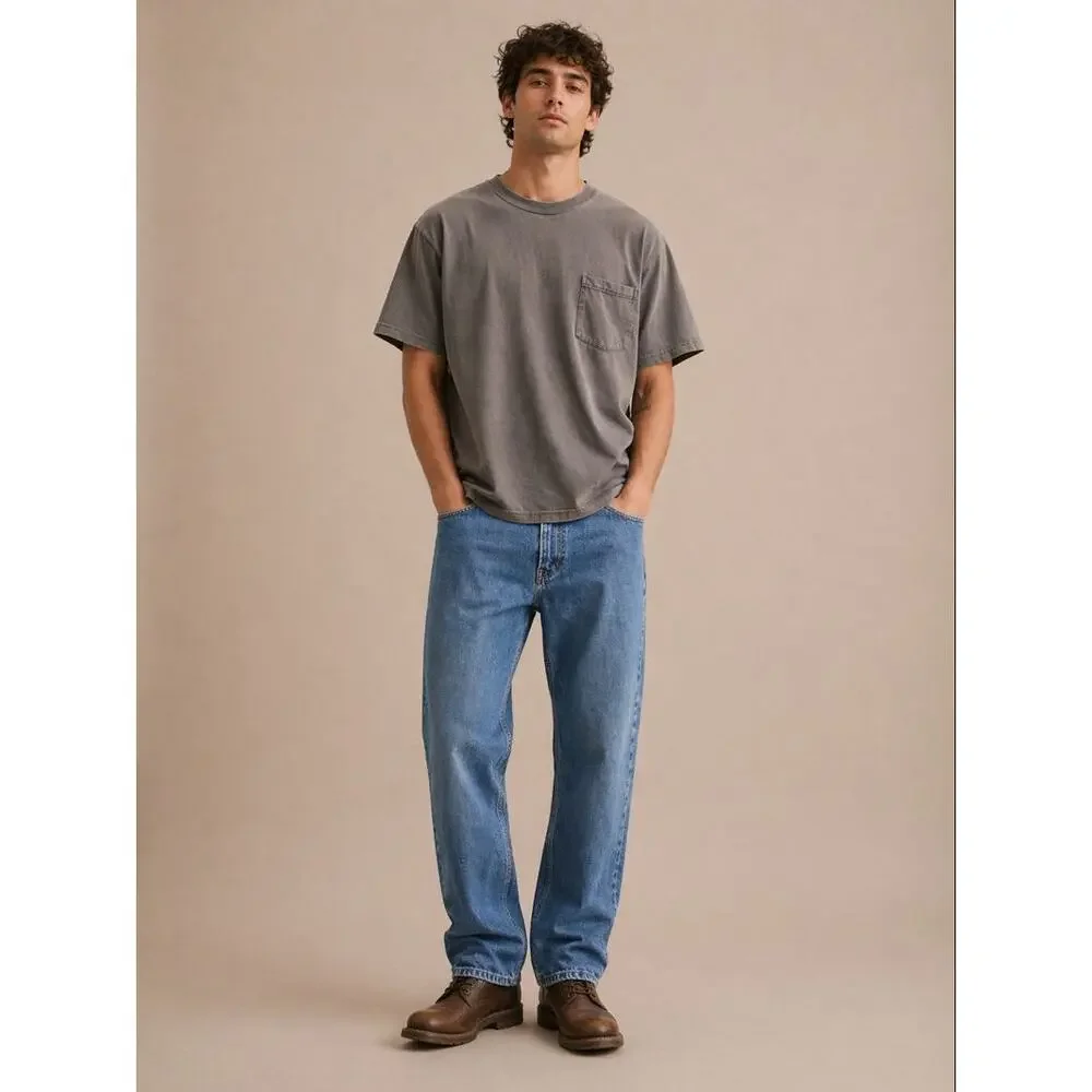 Levi’s 505 Blue Jeans 36x30 Straight Leg Classic Denim 100 Cotton